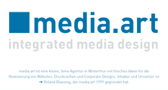Desktop Screenshot of mediaart.ch