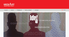 Desktop Screenshot of mediaart.ge